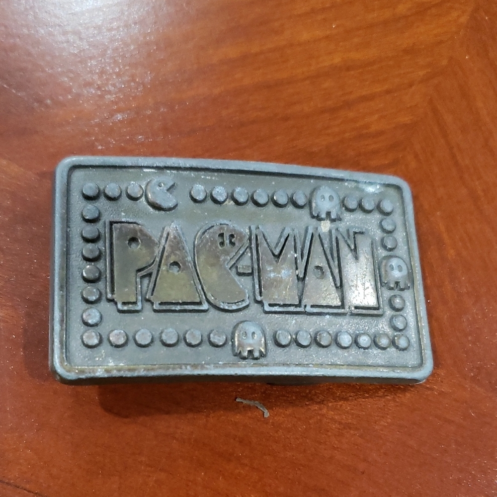 Pac-Man Belt Buckle 1982